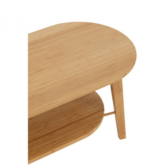 J Line Coffee Table Square Bamboo Natural coffee tables.