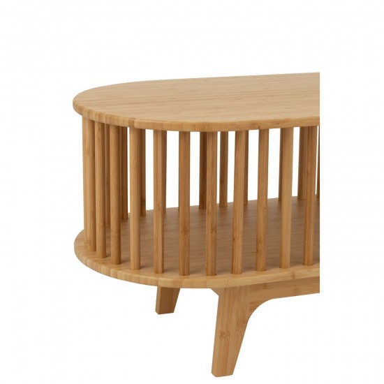 J Line Tv Stand Live Bamboo Natural TV furniture TV cabinets.