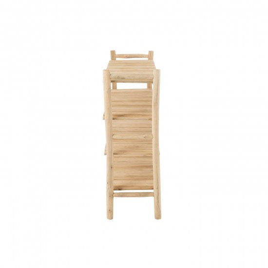J Line armoires etageres rayons ouvertes Jolipa Etagere Bois De Teck Bois Naturel.