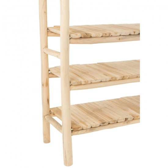 Jline Rek Ranch Teak Hout Naturel.