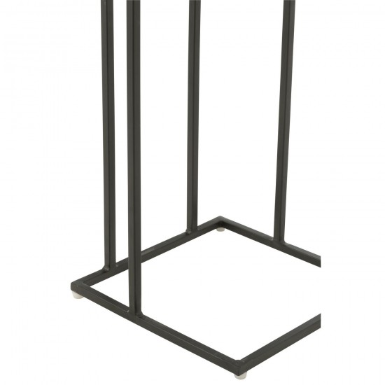 J Line Side Table Square Acacia Wood Resin Natural White nested side tables sidetables.