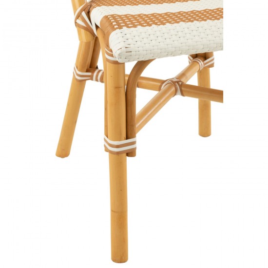 J Line Dining Chair Rat Pla Nat Whi dining chairs.