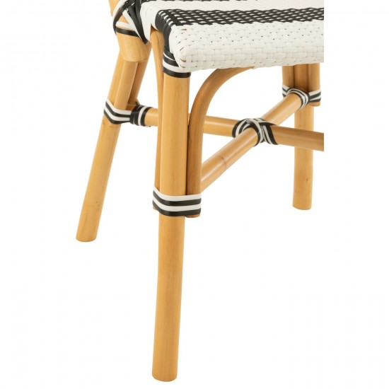 J Line Dining Chair Rat Pla Nat Bla dining chairs.