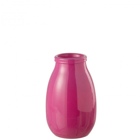 J Line Vase Glass Orange Pink Large grote vazen Grote vaas Hoge vazen Hoge vaas JO51233.