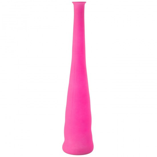 J Line Vase Bottle Glass Neon Pink Large grote vazen Grote vaas Hoge vazen Hoge vaas JO51249.