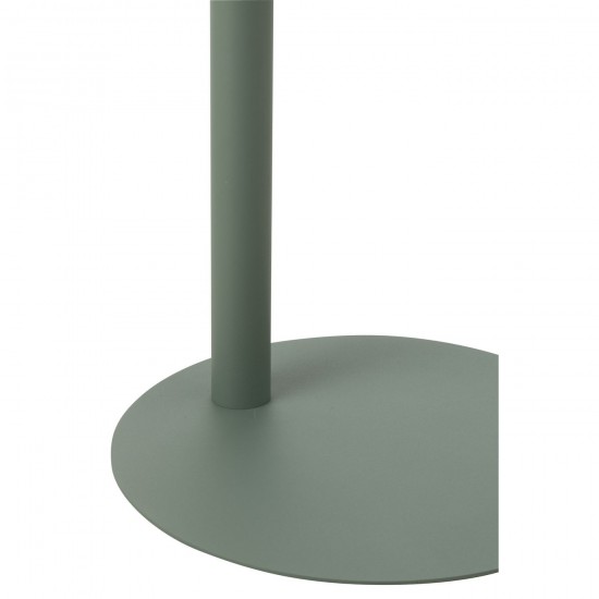 J Line Side Table Round Metal Green nested side tables sidetables.