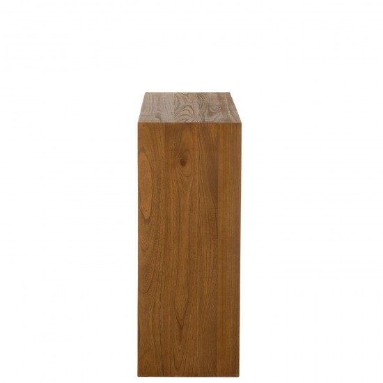 J Line armoires etageres rayons ouvertes Jolipa Etagère Murale Cube Bois Marron.