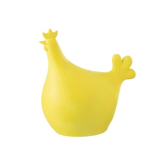 J Line Haan Buiten Polyresin Geel hanen JO51439.