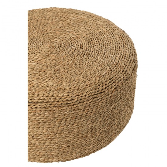 J Line poufs Jolipa Pouf Rond Jonc De Mer Naturel.