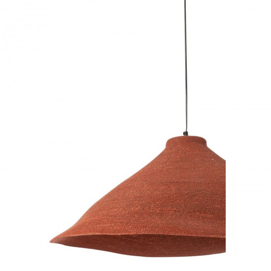Jline Hanglamp Zeegras Terracotta.