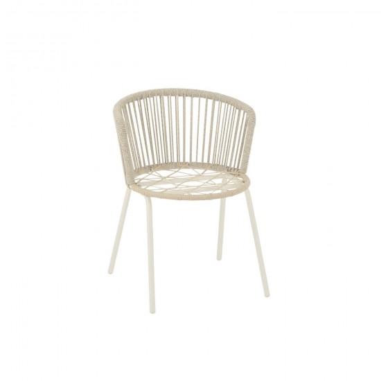 Jline Silla Toa Acero Soga Gris.