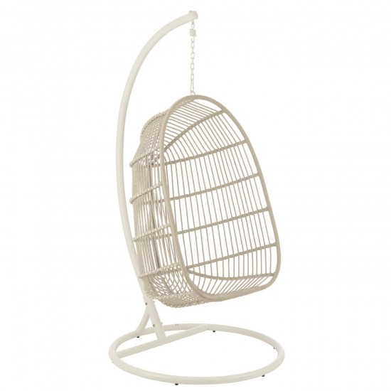 Jline Hängend Stuhl Egga Stahl Tau Grau stuhl haengend haengesessel.