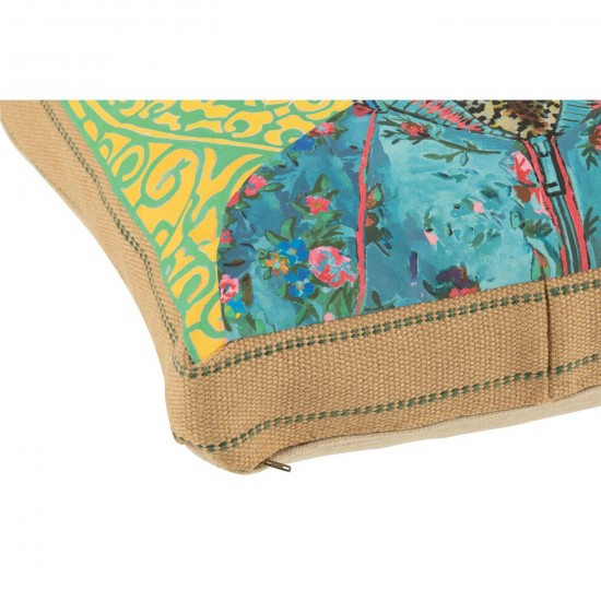 J Line coussins Jolipa Coussin Tigre Popart Polyester Lin Mix.