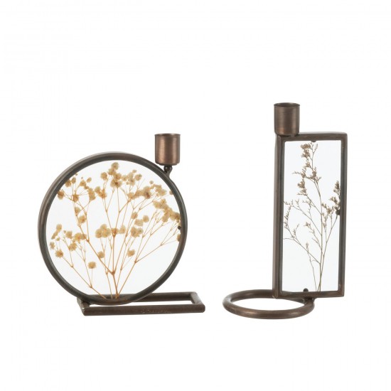 Jline 52428 Kaarshouders Support Bougie Candleholders Kerzenhalter Soporte Vela Portacandela DECORATIE Thee Windlichten Kandel.