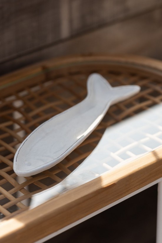 Jline Bandeja Pescado Todi Hierro Blanco.