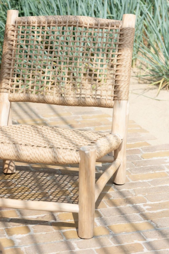 Jline Sofa Vita Teak Plastic Natural.