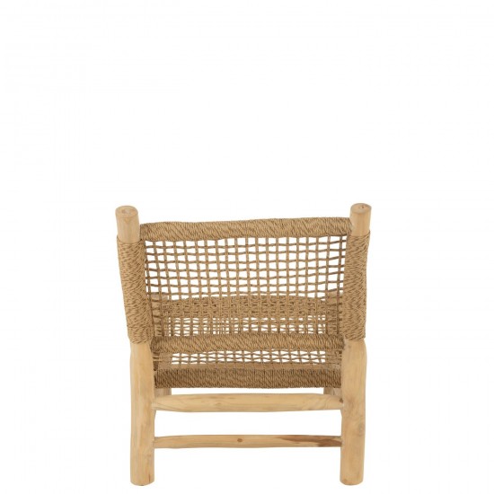 Jline Zetel Vita Teak Kunststof Naturel.