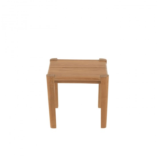 J Line tables d appoint bouts de canapé Jolipa Table D Appoint Bruce Teck Naturel.