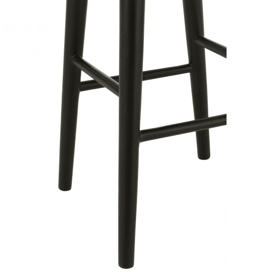 J Line Bar Chair Mika Teak Black bar chairs stools.