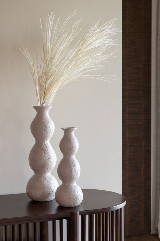 Jline Candelabro Olina Cerámica Creme S.