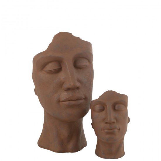 Jline Bloempot David Klei Roest Large.