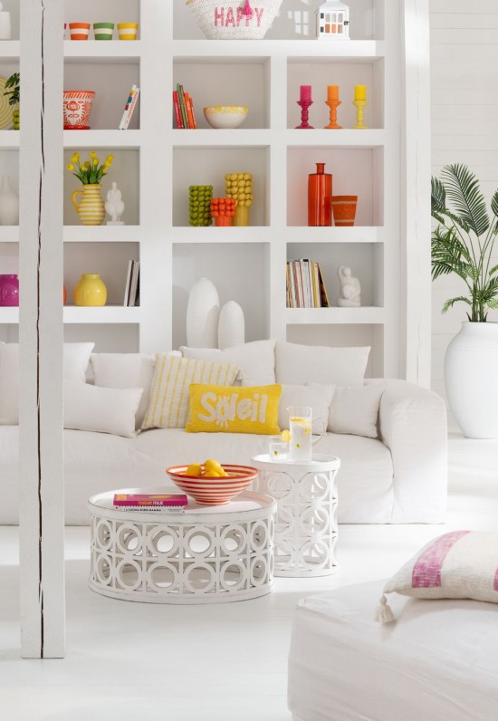 Jline Jarron Creta Barro Blanco Small.