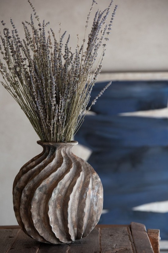 Jline Jarron De Bola Antiguo Poliresina Large.