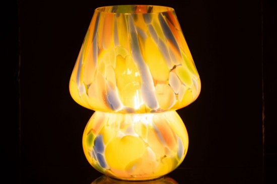 J Line Éclairage Armatures Luminaires D'intérieur Pieds De Lampe Avec Abat Jour Lampes De Table Jolipa Lampe Arc En Ciel Verre.