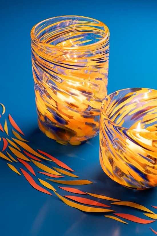 Jline Jarrón Arun Vidrio Mix S.