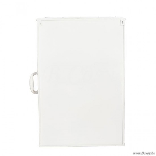 J Line Paperweight Infinity Knot Glass White Transparent paper holders.