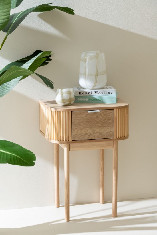 Jline Portavela Fuzzy Vidrio Blanca Verde.