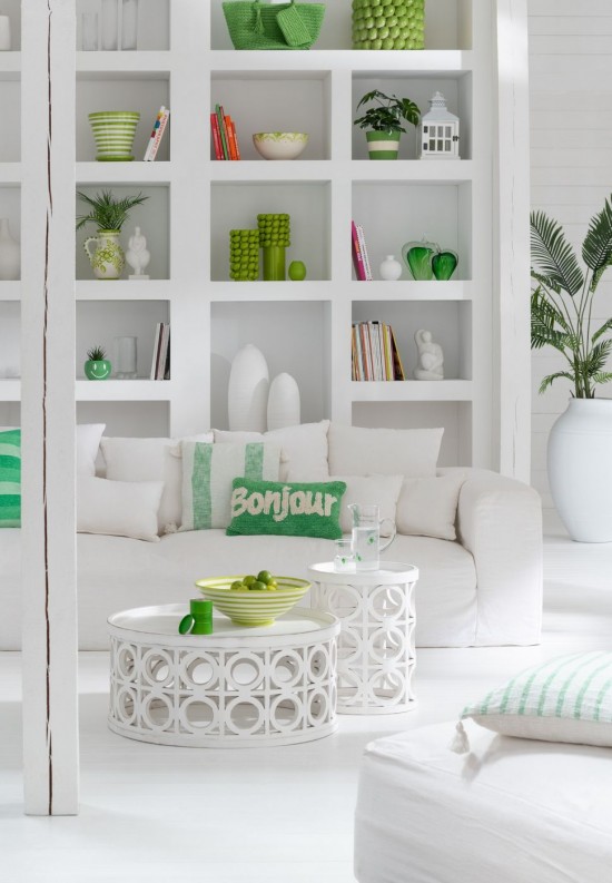 Jline Jarronlima Verde Ceramica Grande.