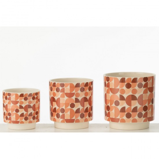 J Line Grands vases Grand vase Vases hauts Vase haut. Jolipa Vase Fraises Cover Ceramique Rouge.