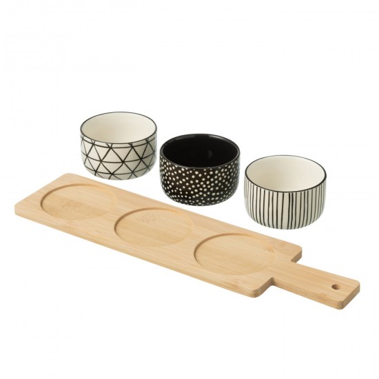 Jline 53828 J Line Side table Léontine 120cm Servies Services Tableware Geschirr Servicio Servizi DECORATIE Tafelgerei.