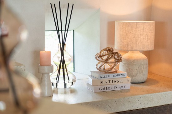 Jline Lampe Mia Terracotta Beige Pequeña.