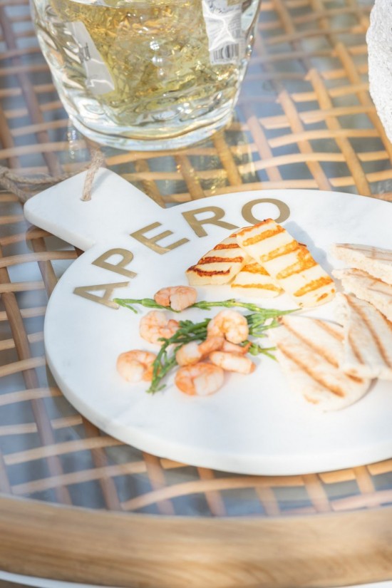 Jline Tabla De Queso Redonda Aperitivo Mármol Blanca.