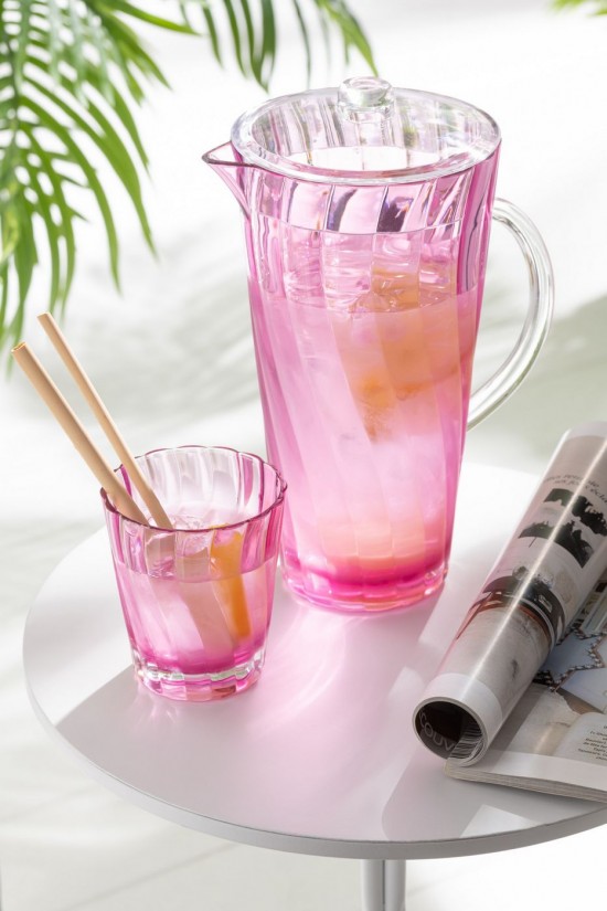 Jline Lanzador De Plasticoico Ondulado Rosa.