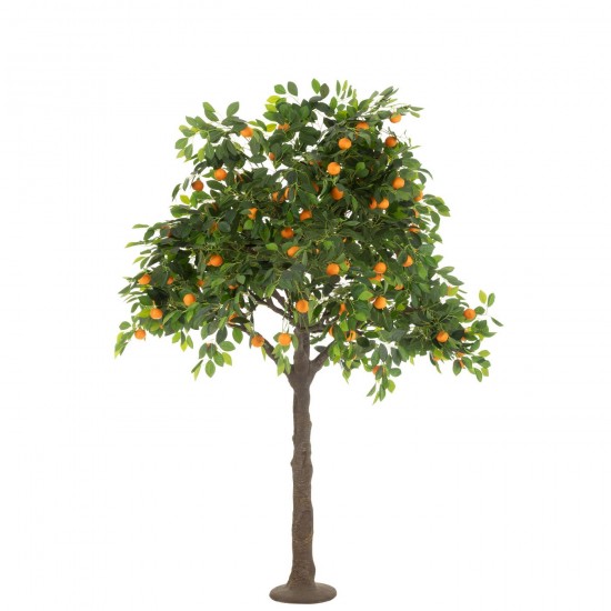 J Line Oranjebloesem Pot Kunstmatig Groen sierbomen JO54370.