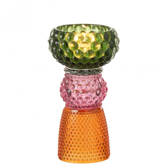 J Line chandeliers candélabres Jolipa Chandelier Jazzy Verre Mix.