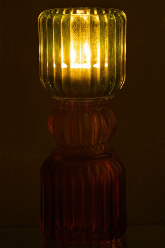 Jline Kerzenhalter Jazzy Glas Mix kerzenhalter kerzenstaender kerzenleuchter.