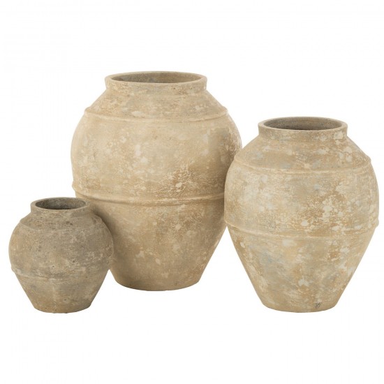 Jline 54581 Bloempotten Cache Pots Flowerpots Blumentöpfe Macetas Vasi Per Piante DECORATIE Schalen potten vazen.