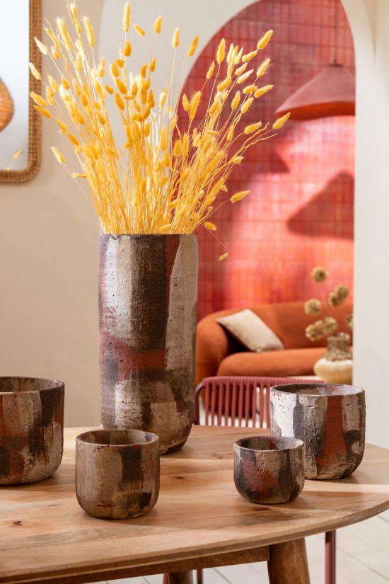 Jline Flowerpot Miltos Ceramic Mix Small.