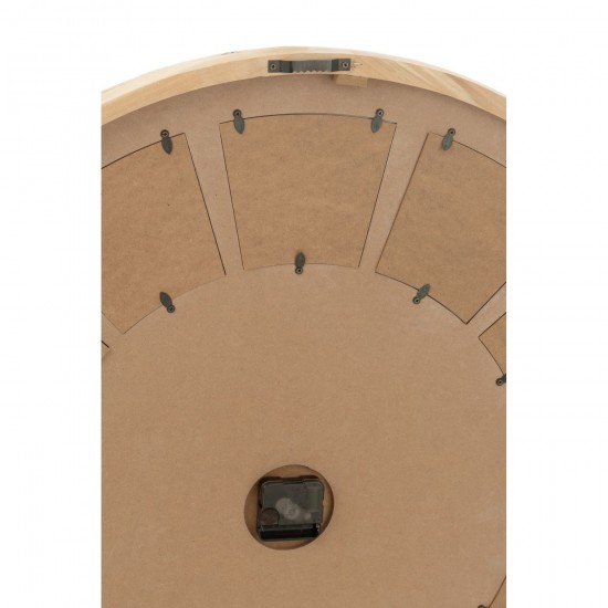 J Line horloges murales Jolipa Horloge Murale Photo Beautiful Mdf Naturel.