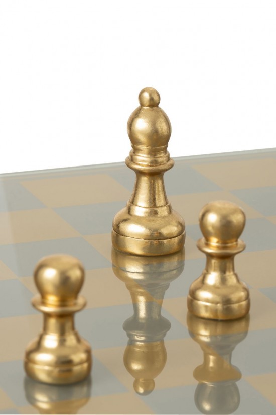 J Line 55041 Decoracion Home Accessories Decorazione chessboard wood Dekoration accessoires De La Maison Decoratie Decoration .