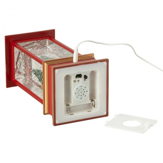 J Line Lantern Santa Claus Plastic Multicolored lanterns.