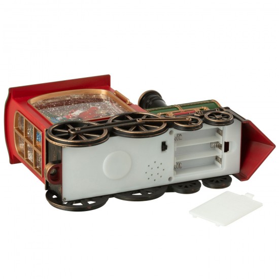 J Line Train Led Music Santa Claus Plastic Multicolored.
