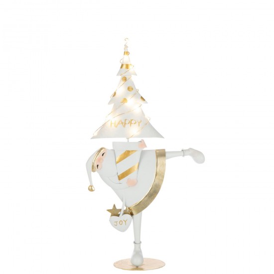 Jline 55268 Figuren Figurines Figurines Figuren Figuritas Sculture DECORATIE Winter Kerst.