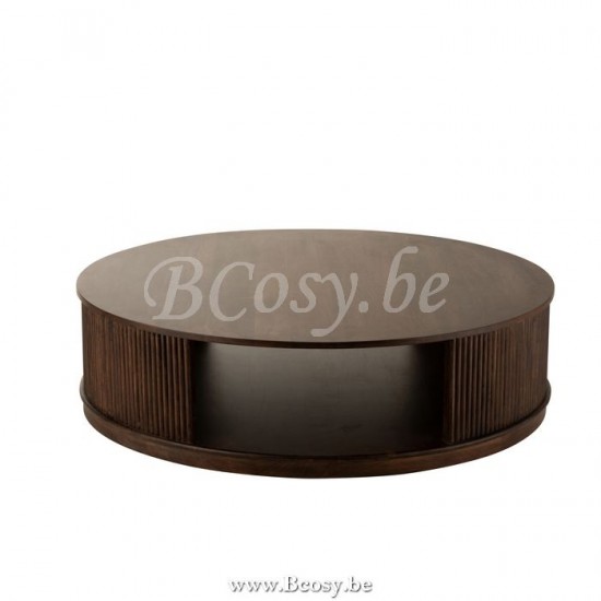 Jline 5528 ronde salontafel reyi op wieltjes j line Meubels Meubles Furniture Möbel Muebles Mobili MEUBELEN Salontafels