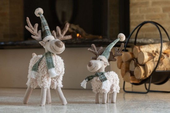 Jline Alce Bufanda Poliéster Blanco Roto Verde Small.