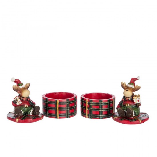 Jline 55287 Figuren Figurines Figurines Figuren Figuritas Sculture DECORATIE Winter Kerst.